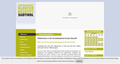 Desktop Screenshot of kunstakademie.it
